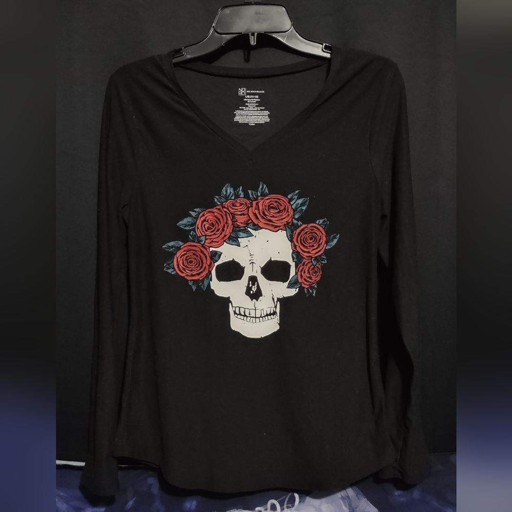 No Boundaries Black Long Sleeve Top